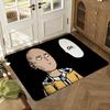 Anime One-Punch Man High End Quality Absorbent Non-Slip Floor Mat Flannel Rug Bedroom Living Room Door Mat Home Decor