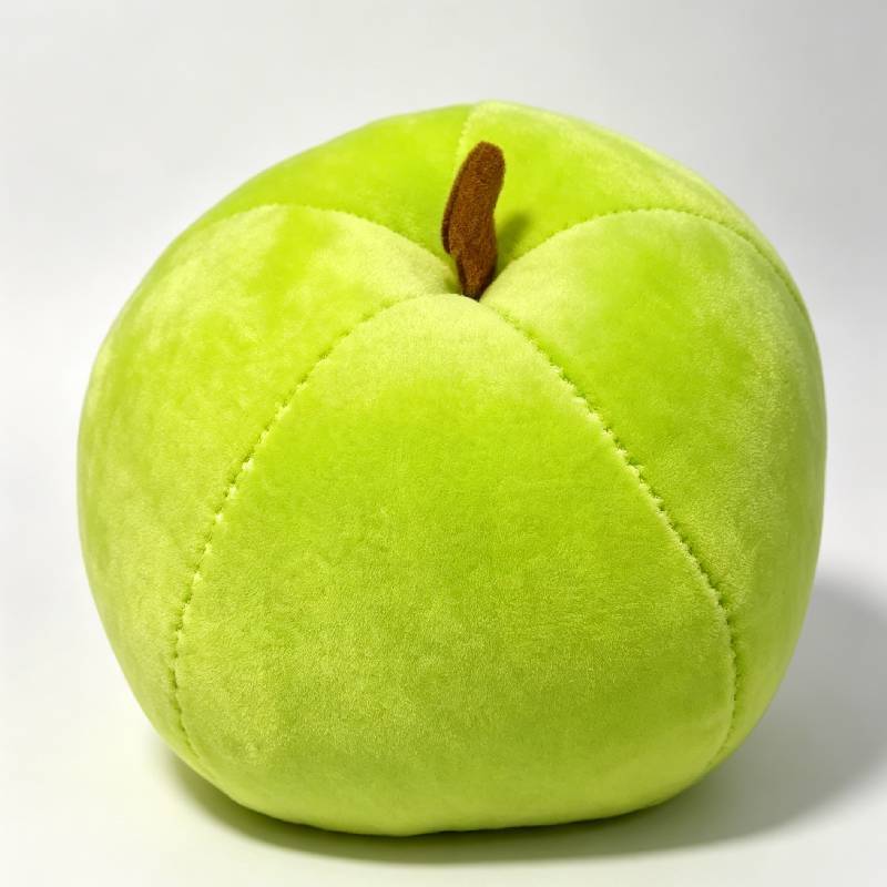 Apfel Frucht Plüsch Stressball Mit Weicher PP Baumwolle Zur Entspannung Und Als Geschenk
