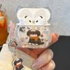 Cute cartoon puppy IMD earphone cover for Apple AirPods 1 /1 generation creative pendant case PRO1/PRO1