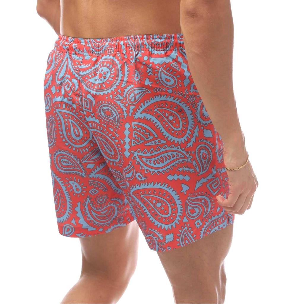 Marcelo Burlon Men's Paisley Swim Shorts