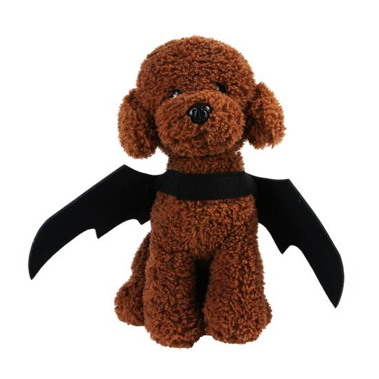 Kočičí netopýří křídla Pet Halloweenský kostým Fotografická rekvizita Cosplay Černá netopýří křídla pro kočky a psy Halloweenská párty Doplňek pro převlečení