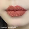 Cinnamon & Tomato Color Long-lasting Matte Lipstick - Moisturizing, Whitening, Non-Stick