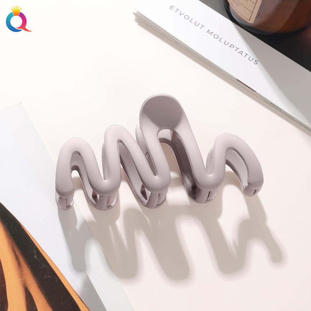 Colorful Grip Wavy Hair Clip Back of Head Clip Hair Clip Updo Shark Clip Hair Accessories