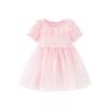 Minibala Girls' Bowknot Mesh A-line Dress