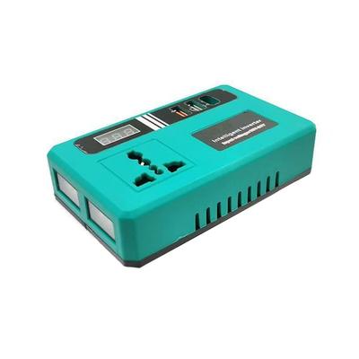 With LED Work Light Battery Power Inverter for Makita 18V Battery DC 21V To AC 180V-220V 120W Portable Power Inverter