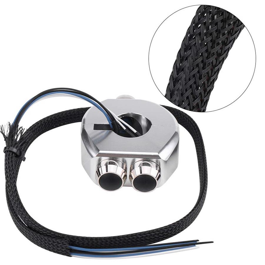 For Motorcycle Handle Switch 25Mm-Kg055 Silver*2