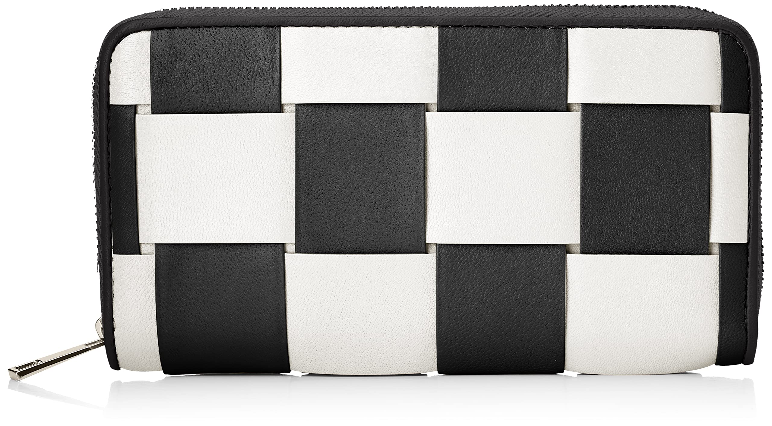 

Gione Bold Tile Круглый кошелек на молнии длинный PG101BLP Черный Мужской