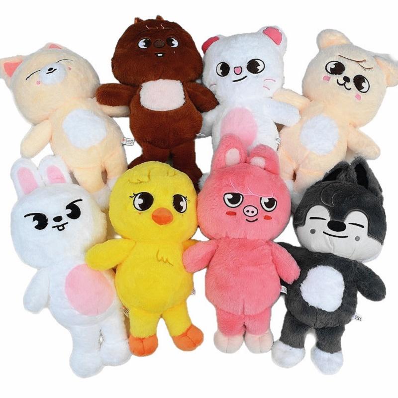 50Cm New Skzoo Cartoon Plush Doll Sitting Doll Teddy Doll Stray Kids Cartoon Doll Peripheral Birthday Gift