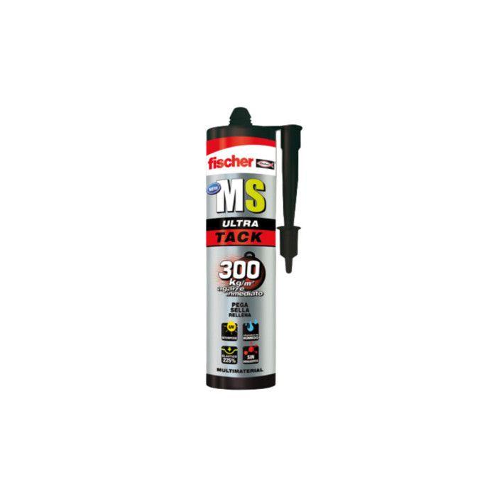 Mastic Ms Ultra Tack FISCHER - blanc - 290 ml - 96148