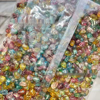 Picasso Wassertropfen 4x9mm Strangschnurperlen für handgefertigten DIY Schmuck & Accessoires