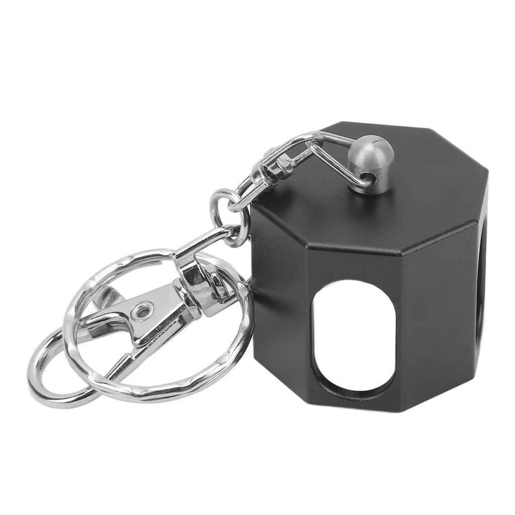 Billiard Chalk Holder Black Aluminium Alloy Pocket Pool Cue Chalk Cover for Billiard
