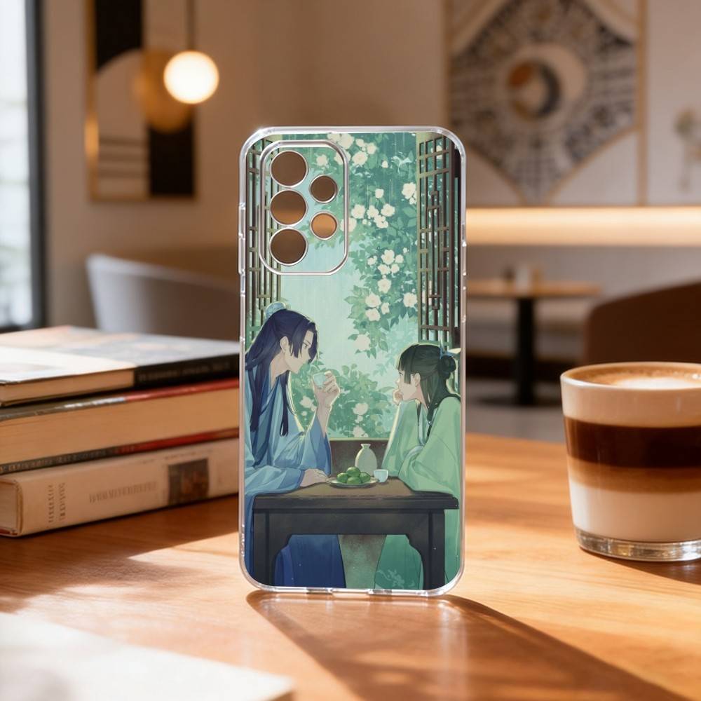 The Apothecary Diaries Anime Phone Case Transparent Silicone Soft For Samsung S25,S24,S21,S22,S23,S30,Ultra,S20,Plus,Fe