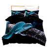 3D Schlangenmuster Bettwäsche-Set mit Kissenbezug Einzelbett Doppelbett Queen Size King Size Weiche Bettwäsche Bettwäsche-Sets