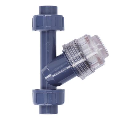 Y Strainer Low Resistance Wide Application Longer Filter Garden Water Pipe Filters for Aquarium