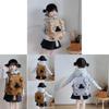 Cartoon Dog Shape Kids Backpack With Large Capacity For School And Daycare