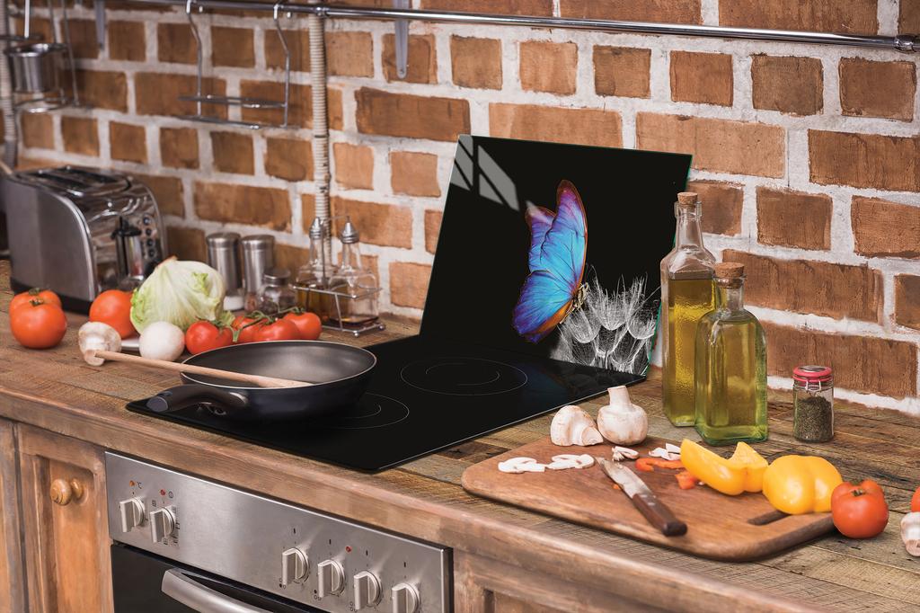 SZKLANA DESKA DO KROEJNIA 30x22 MOTYL