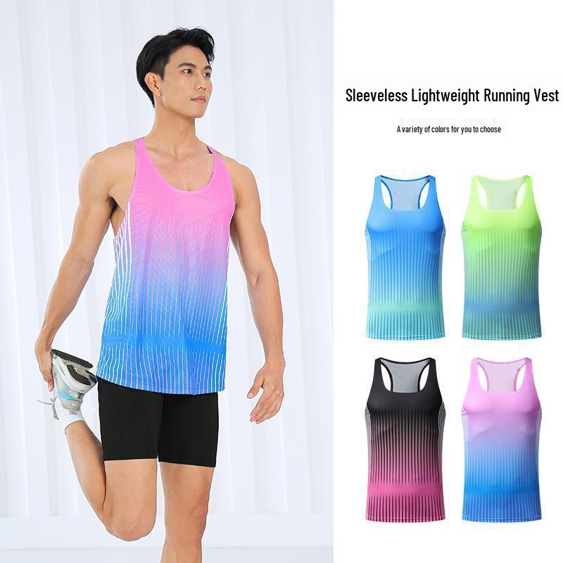 Lightweight Sleeveless Sports Vest for Running, Basketball, and Marathon Training
