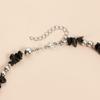 Stylish Layering Pendant Necklace with Dancing Heart Charm and Adjustable Chain Handmade Gift For Women