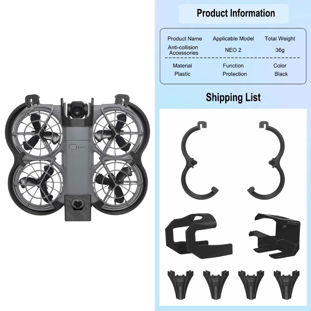 Lightweight Anti-Collision Protector Protective Gimbal Bumper for DJI NEO 2 Drone Accessories