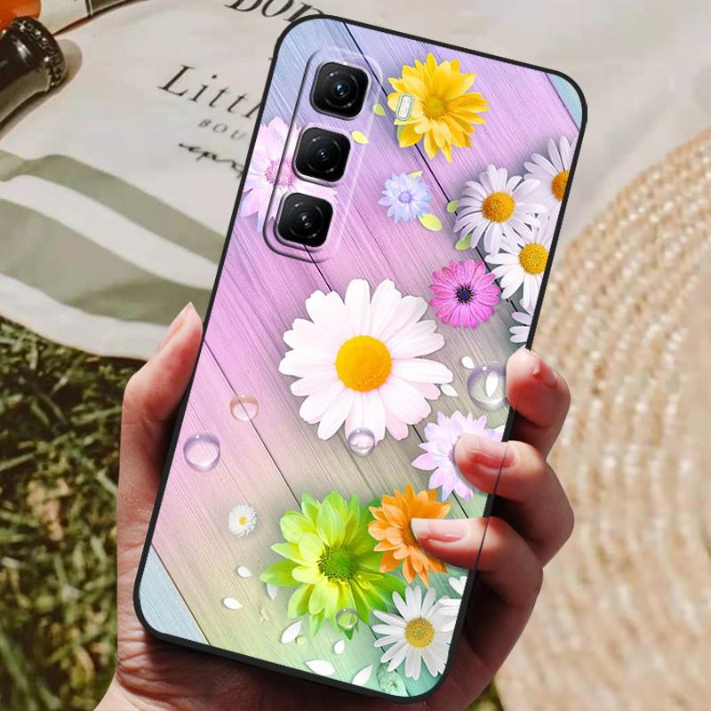 Pro Infinix Hot 60 Pro 4G Pouzdro X6885 Cool Malované Silikonové Měkké TPU Funda Pouzdra Pro Infinix Hot 60 Pro hot60 Pro 60pro Kryt