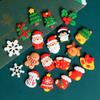WTEMPO Mini Cute Christmas Resin Accessories Suitable for DIY Crafts Hairband Accessories Scrapbooking Phone Case Making Accessories Party Gifts