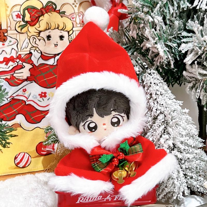 Labubu Christmas Outfits for 17cm Vinyl Dolls - First & Second Gen Accessories