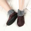 Autumn Winter Floor Socks Home Warm Snow Socks Sleep Carpet Slippers Sock Non-slip Women Sleep Ankle Socks