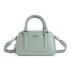 New Polyurethane Shoulder Bag, Crossbody Bag, Handbag Mini Women's Cyan Teal F13W523164FTQ
