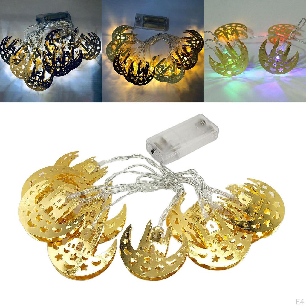 Night Light Decoration Muslim Ramadan Festival LED Mubarak Decorative Garland