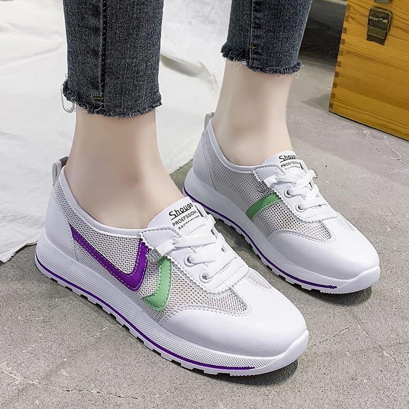 2 Colores Nuevo Casual Light Weight Moda Mujer Zapatillas Cómodas Zapatos  Deportivos al Aire Libre Zapatos Deportivos con Cordones Talla 35-40  comprar a buen precio — entrega gratuita, reseñas reales con fotos — Joom