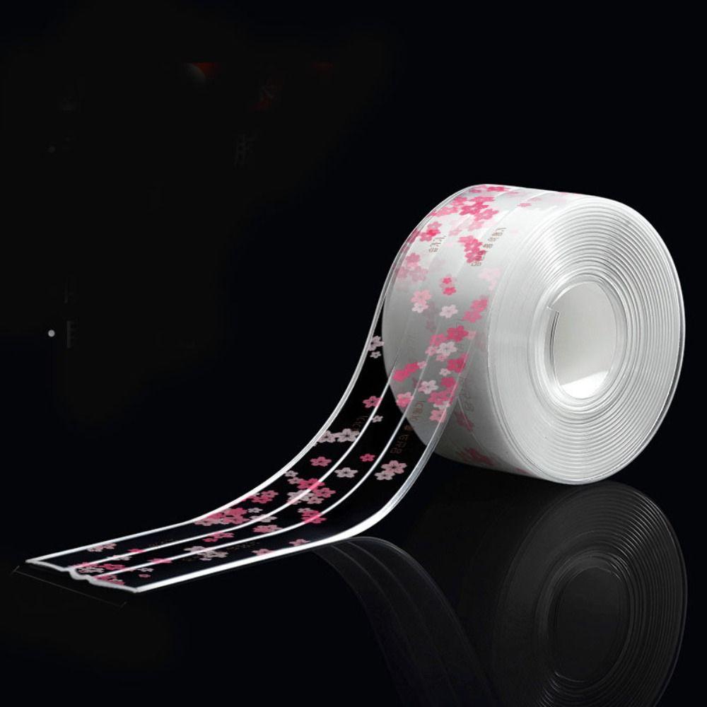Self Adhesive Kitchen Sink Waterproof Sticker Waterproof Anti-mildew Sink Bath Sealing Strip Mildew Strong Thickened