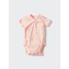 Uniqlo Japan Cotton Mesh Bodysuit Front Opening