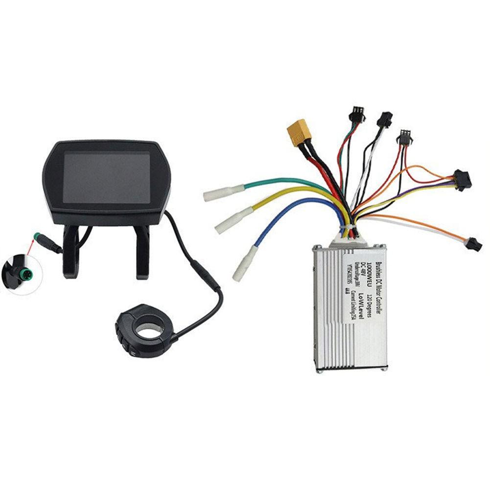 Valdiklio ir ekrano komplektas 48V 25A 1000W, skirtas Kugoo G2 10 colių elektriniam paspirtukui