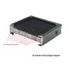 Industrial Aluminum Water Cooling Radiator with 120mm 18-Tube and 12cm Fan