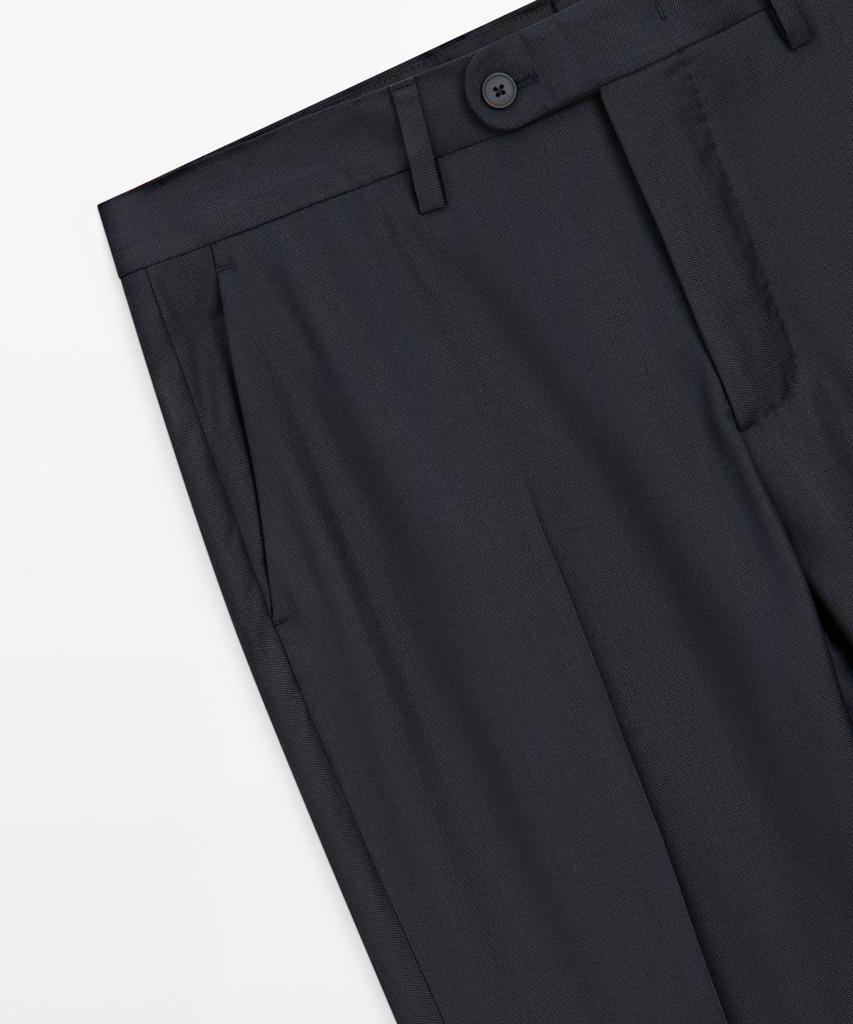 Masimodutti 100% Wool Suit Pants