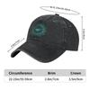 Aladdin Genie's Lamp Teal Mandala Casual Baseball Cap  Outdoor Gym Hip Hop Hats Summer Unisex-Teens y2k Retro Snapback Cap