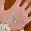 Titanium Steel Non-fading Small Waist Necklace Women's Summer Niche Design Accessories Collarbone Chain Pendant