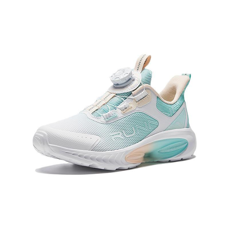 Anta Shock Absorbing Wear Resistant Breathable Low Top Kids Running Shoes Kids Running Shoes Blue White A322335505-1