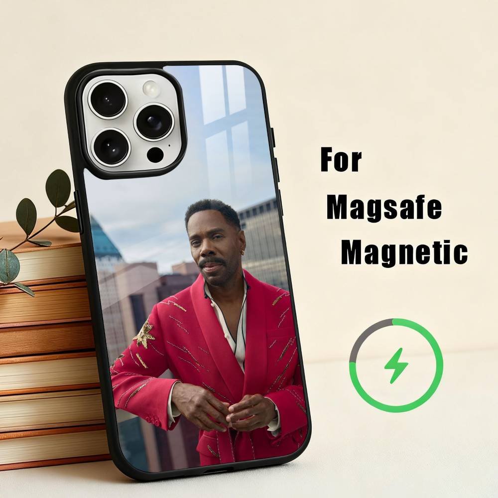 1PC Actor C-Colman D-Domingo Phone Case For iPhone17,16,15,14,13,12,11 Plus,Pro Max Magnetic For Magsafe Wireless Charging