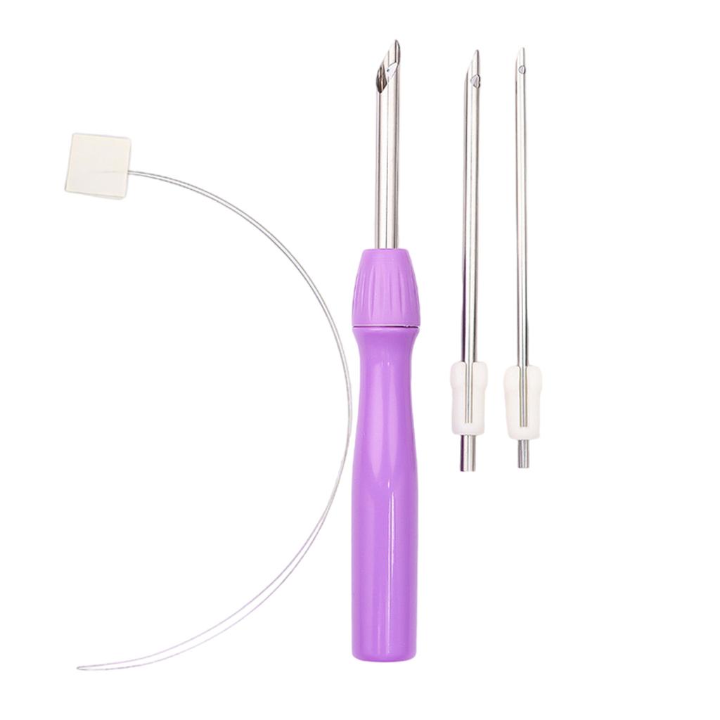 Embroidery Punch Needle Tool Punch Needle Set 2.5mm/3.5mm/5mm Adjustable Embroidery Pen for Artists