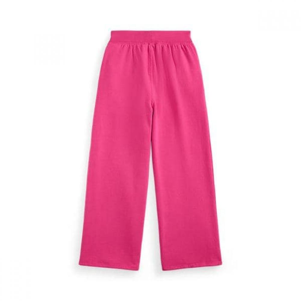 Polo Ralph Lauren Girls 7 16 Big Pony Fleece Wide Leg Sweatpants