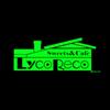 Licorice Recoil Sticker Cafe Licorico Sign High-luminance