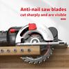 Lithium Electric Saw Blade Woodworking 4/6.5-inch 110/165/133 Electric Circular Saw Cutting Blade Hand-held Saw Alloy Saw Blade