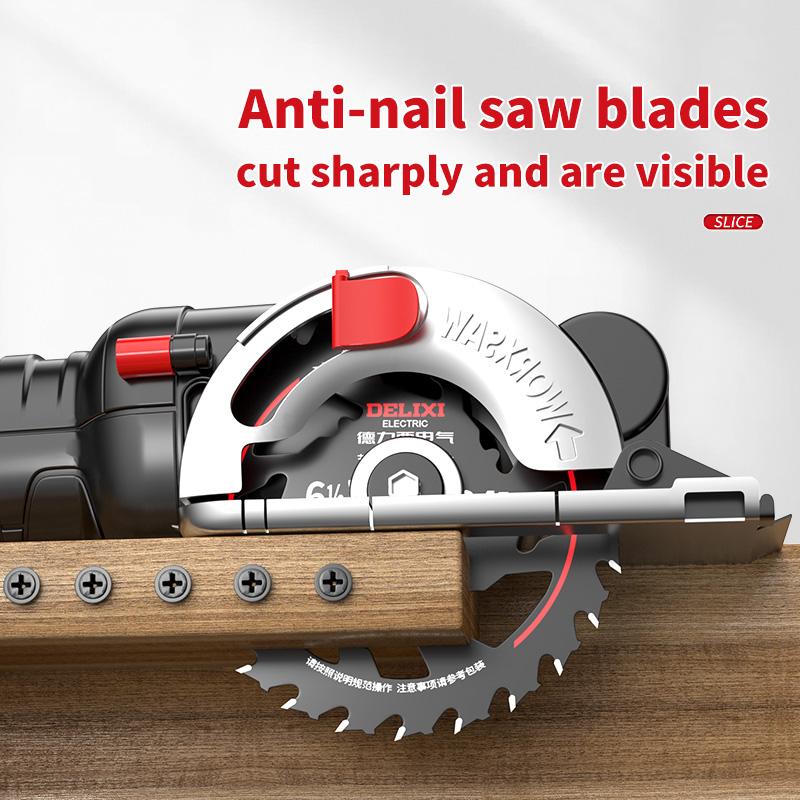 Lithium Electric Saw Blade Woodworking 4/6.5-inch 110/165/133 Electric Circular Saw Cutting Blade Hand-held Saw Alloy Saw Blade