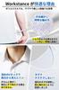 [WORKSTANCE] Men's Undershirts, 5-Pack (Black, Size L (170cm-180cm))