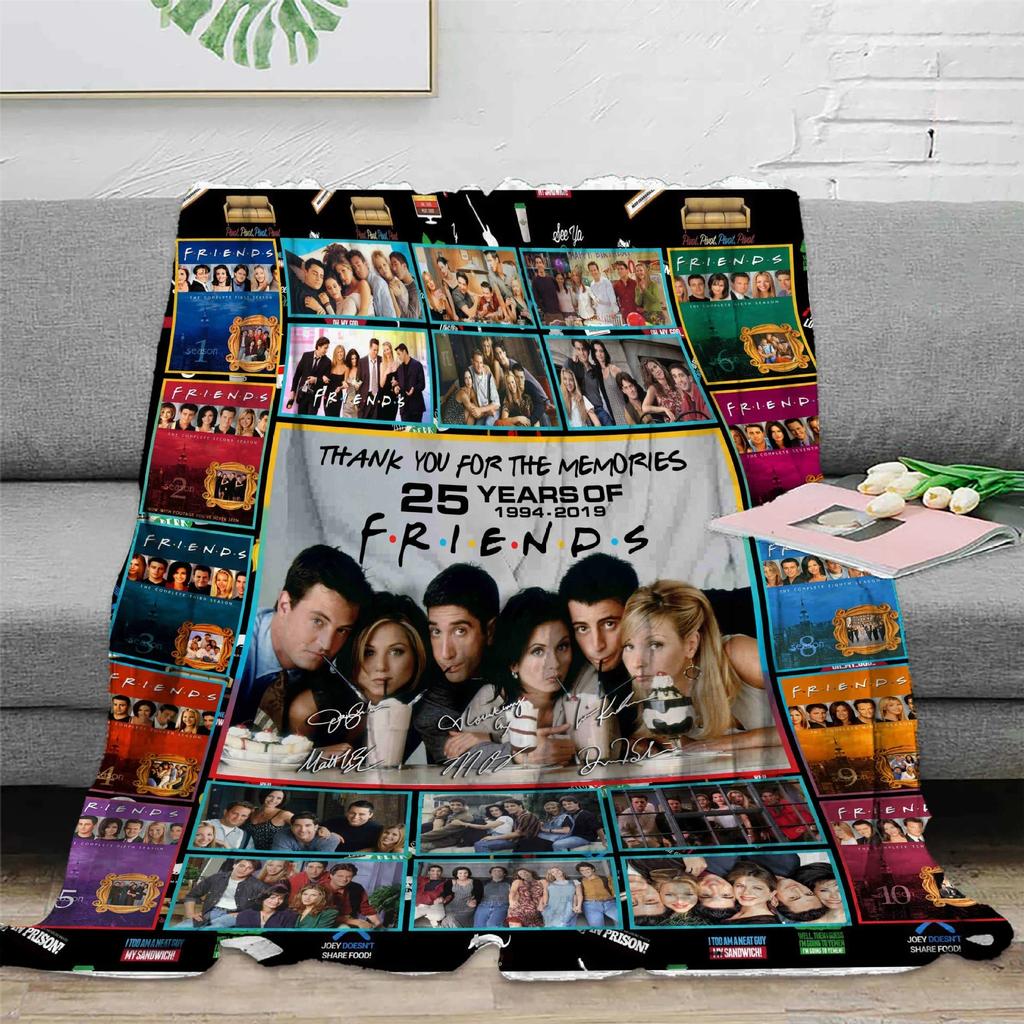 Friends TV Show Flannel Throw Blanket for Kids Adults  Perfect Gift for Girls Suitable for Picnic Travel Bed Use  All Season Bla