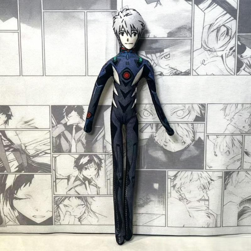 28cm Asuka Rei Kaworu Shinji Abstract Rat Knuffelpop Met Skelet Plugpak Versie Cadeau Voor Vrienden