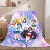 Japanese anime cute cartoon theme Sailor Moon Tsukino Usagi blanket suitable for home beds, sofa covers, office nap, outdoor warm blankets O8