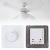 Ceiling Fan Speed Regulator Concealed Mount Stepless Adjustable Fan Speed Controller 86 Type Enjoy Easily Operate