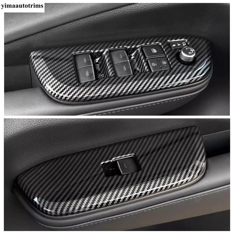 Gear Shift Water Cup Panel / Window Lift / Handle Bowl / Middle Air AC Cover Trim Accessories For Toyota Crown  2024 2025